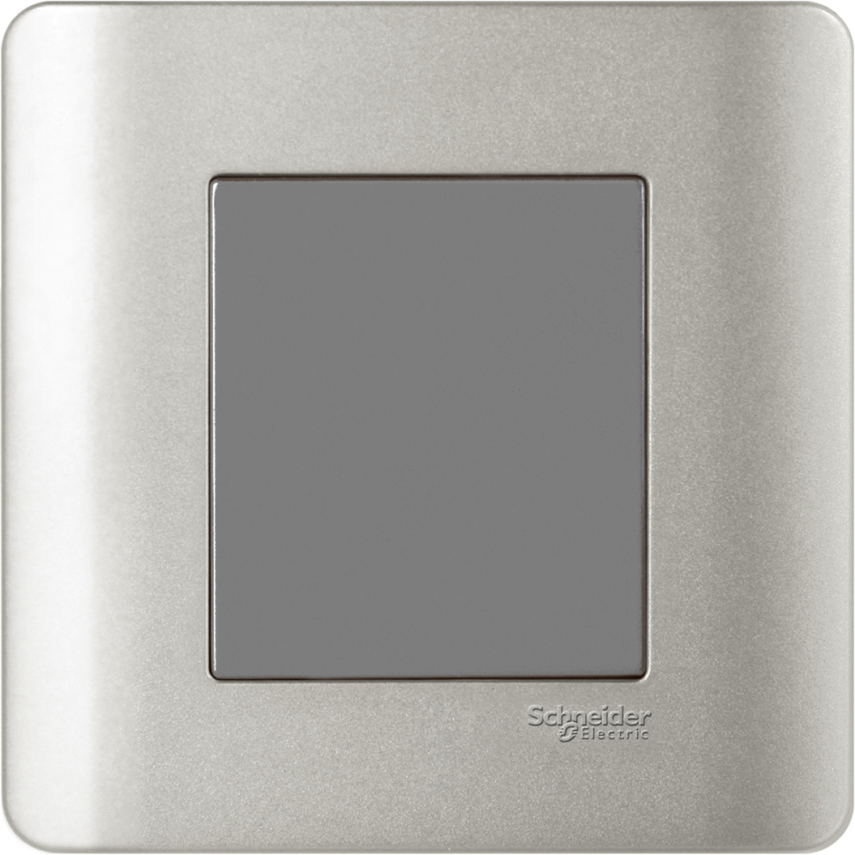 Schneider Electric 施耐德電氣 E8430X SA Zencelo 單位空白掣面 (銀灰)